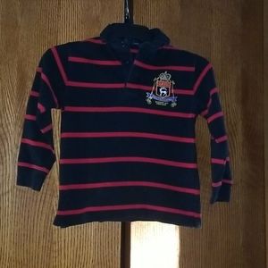 POLO RALPH LAUREN Boy's Long Sleeve Polo Sz 5